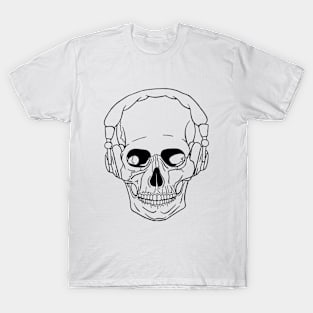 Earpocalypse Chic: Skull Beats T-Shirt